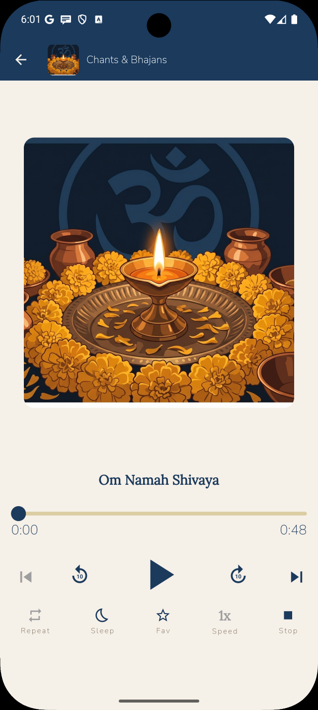 Kailash Yatra audio player